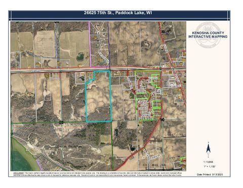 26625 75th St Paddock Lake WI 53168