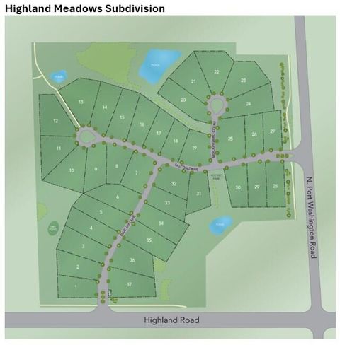 Photo of Lot 21 Highland Meadows -, Mequon, WI 53097 (MLS # 1960226)
