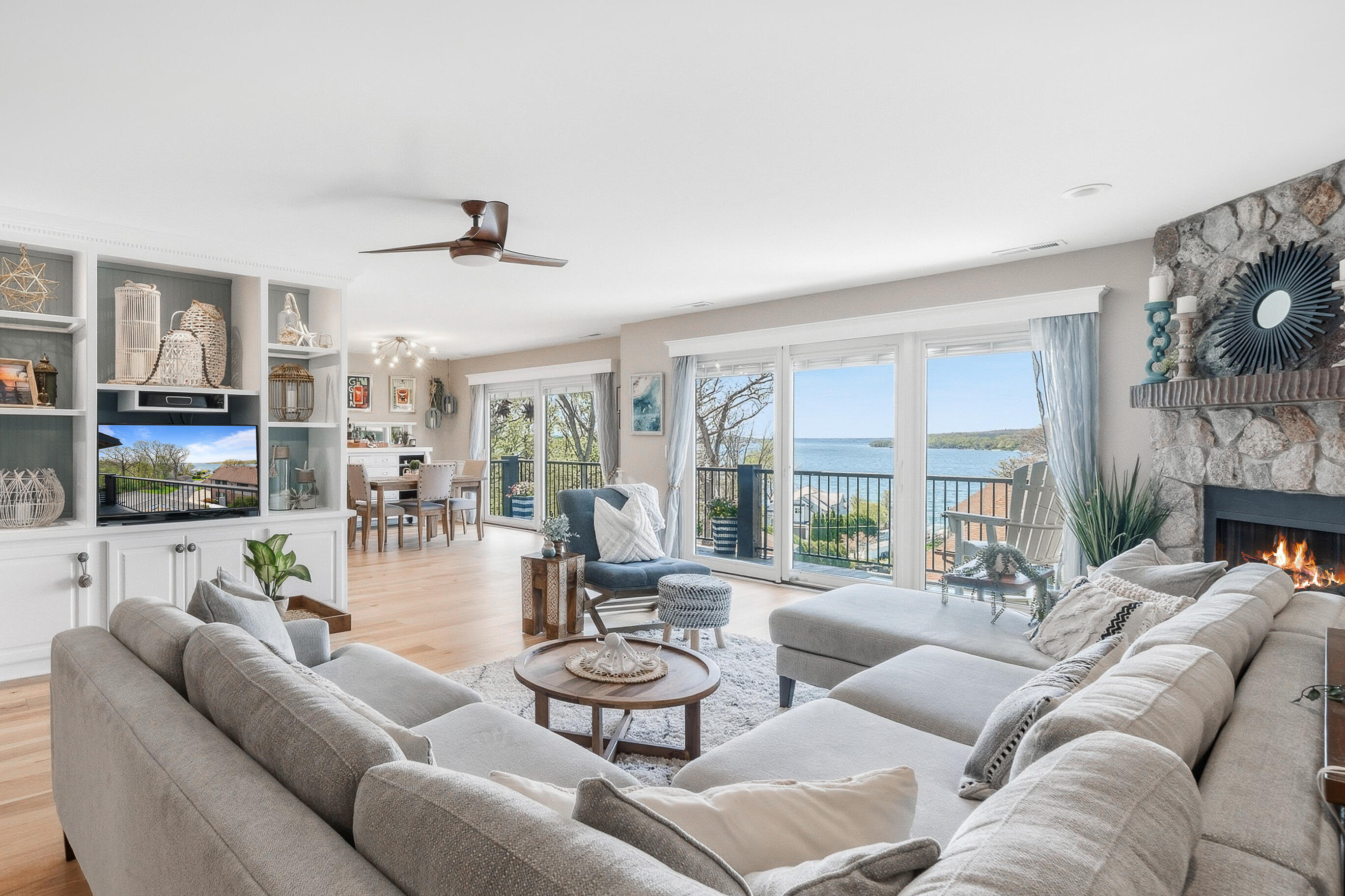 Living Room to Dining Room