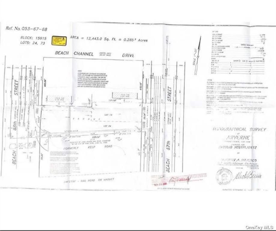 Far Rockaway, New York 11692, United States, ,Land,Pending,39025