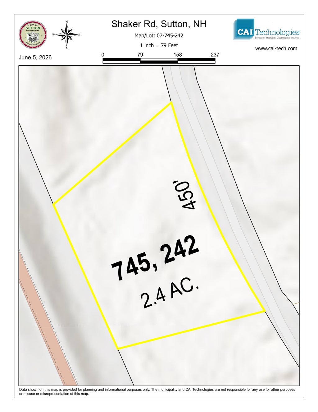 Photo of 0 Shaker Road, Sutton, NH 03260 (MLS # 5107927)