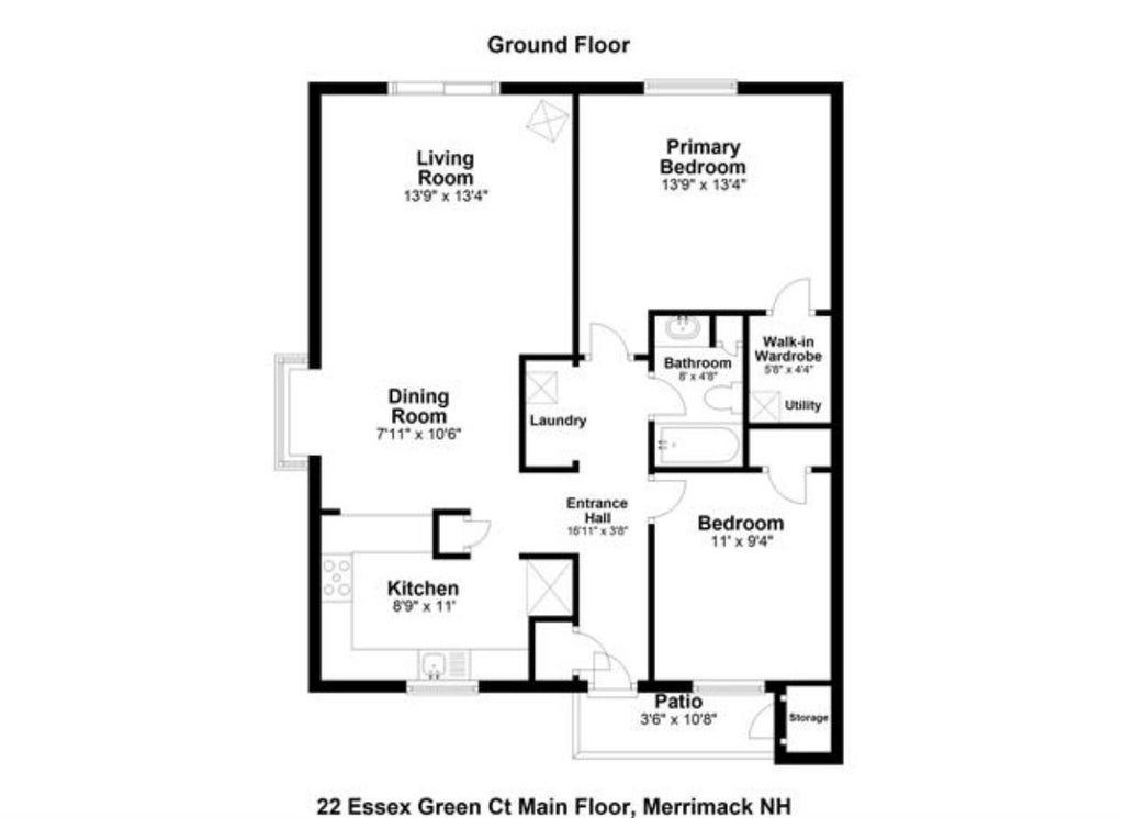 Photo of 22 Essex Green Road #22B, Merrimack, NH 03054 (MLS # 5101476)
