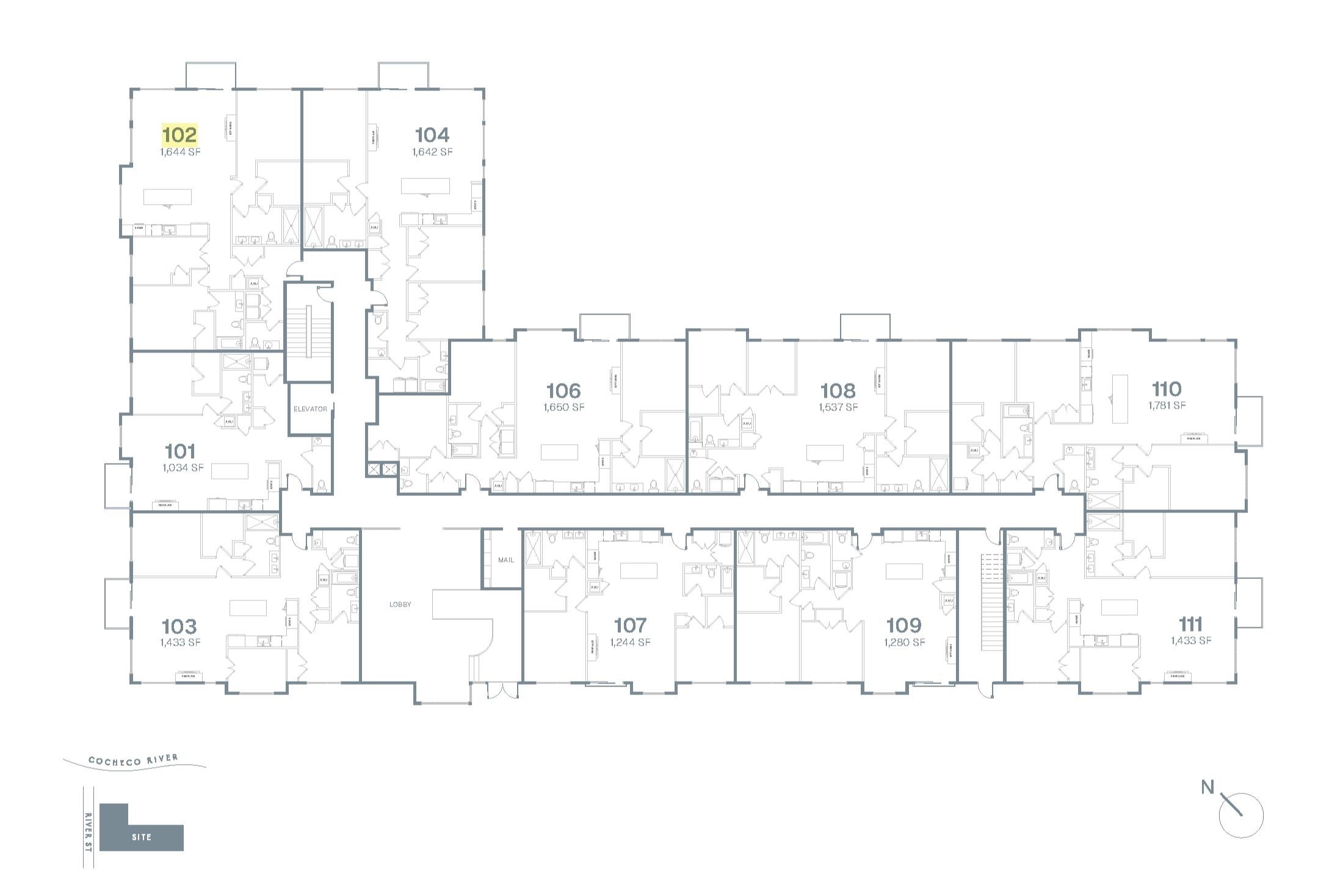 40 River Street 102