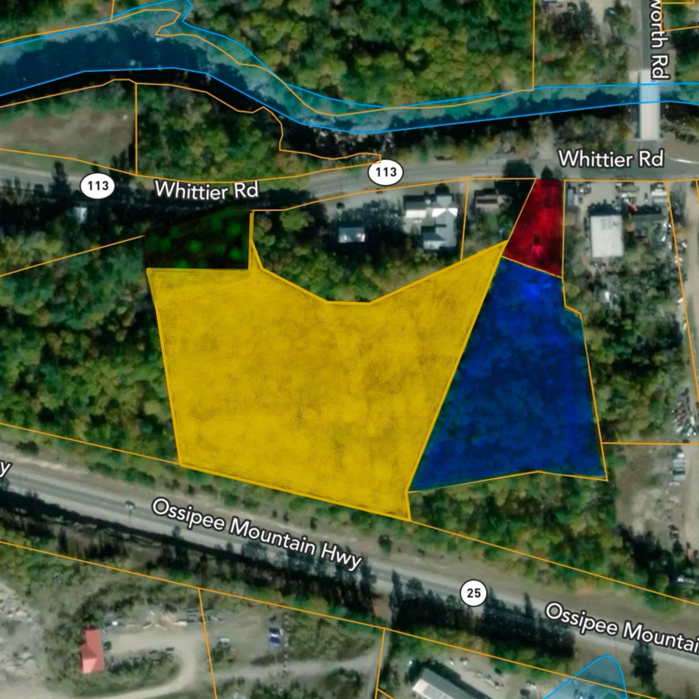 Map 206 Lot 28 Whittier Road