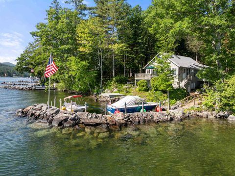 Photo of 14 Lockes Island, Gilford, NH 03249 (MLS # 5098096)