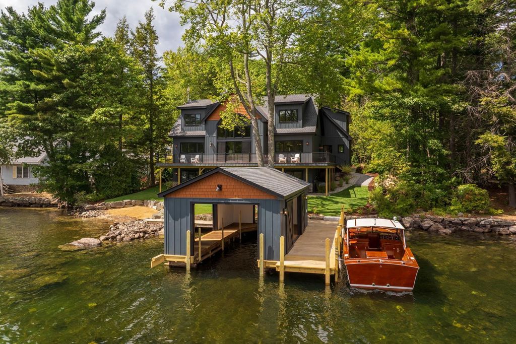 Photo of 63 VARNEY POINT ROAD RIGHT, Gilford, NH 03249 (MLS # 5058772)