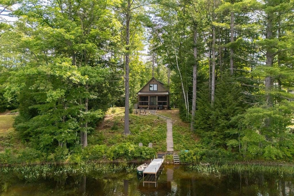 Photo of 129 Stocker Pond Road, Grantham, NH 03753 (MLS # 5104664)