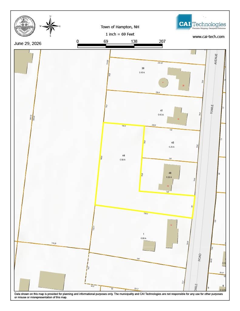 Towle Avenue Map 161 Lot 44