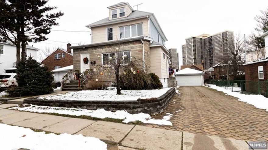 The apartment is well laid out with 2 beds rooms and large closets in each room, good size kitchen and living room. Wooden floors except hallway, kitchen and bath. A bonus finished attic with closets, ample storage spaces and 4 windows. The street boasts a wonderful NYC VIEW. Bus to Manhattan is on the corner. The landlord provides heat and hot water. A copy of a tenant's liability insurance policy with landlord's name on the policy is required minimum $300,000. before the key is given to the tenant. Laundry is nearby and street parking. No yard use. Lease terms are flexible. Pet conditional.