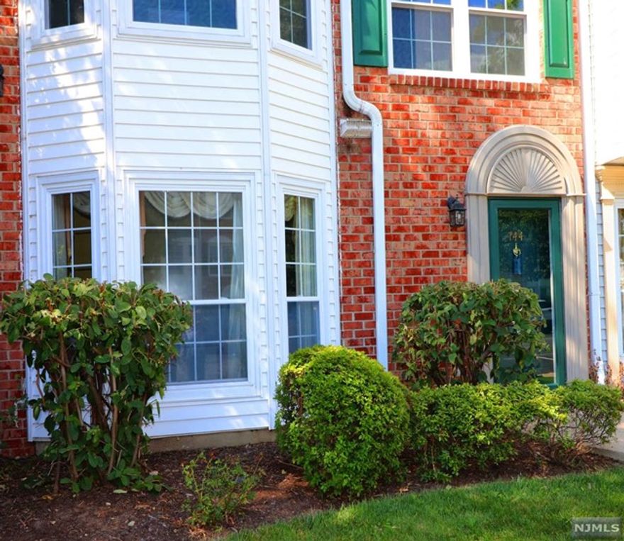 Make this great end unit your own! Bright with front and side windows, it offers not only one level living but also a great location in the community. Enjoy a low HOA monthly fee of only $277. Water and sewer equal to about $100 per quarter. It comes with one private parking spot(32B) with ample guest spots located right in front. It is very quiet and very convenient to bus stops and NJ transit. Close proximity to tennis courts, club house and pool. A pet friendly complex! This unit has been professionally cleaned and a brand bedroom new carpet was installed last week. A great opportunity!