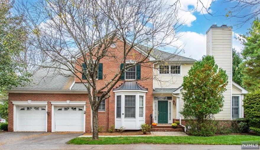 Rare opportunity to live in one of the best locations in the highly sought after Fieldstone community in Wyckoff. Welcome to the sunny and bright 3 bedroom, 3 full bath and 2 half bath end unit townhouse with an elevator to all 3 levels plus a 2 car garage. This unit offers 2,787 square feet of living space plus a large finished lower level. The first floor offers a 2 story entry foyer, eat in kitchen, living room with gas fireplace, dining room, den and a bedroom/office suite w/ full bath. The 2nd level includes the primary suite w/ custom walk-In closet, large bath w/ radiant heat plus an additional bedroom, full bath and laundry. The peaceful and serene backyard has a brand new paver patio plus the home has an alarm, central vacuum and guest parking nearby. This home is ideally located close to downtown Wyckoff and NYC transportation. Please note, there is a current monthly assessment of $451/month.