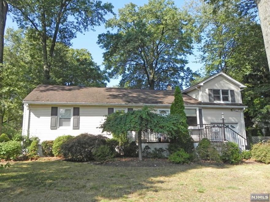 GREAT RIDGEWOOD RENTAL PROPERTY CONVENIENTLY LOCATED CLOSE TO ALL! IMMACULATE, UPDATED Expanded Ranch set on a private corner lot with lots of space. Bright and sunny Living Room opens to Dinning room ideal for open flow entertaining. Modern eat-in kitchen features lots of cabinets for storage and a door that leads outside to the deck and barbecue area. On the main floor you will also find 3 Bedrooms plus a Full Bath. Upstairs, the private Master Bedroom with Master Bath offers more space to relax and unwind ( can be used as Family room also) The partially finished basement has additional rooms for storage or play plus Laundry area. Easy access to NYC transportation. NO Pets, Tennant responsible for utility, landscape & Snow removal.( deck will be painted )