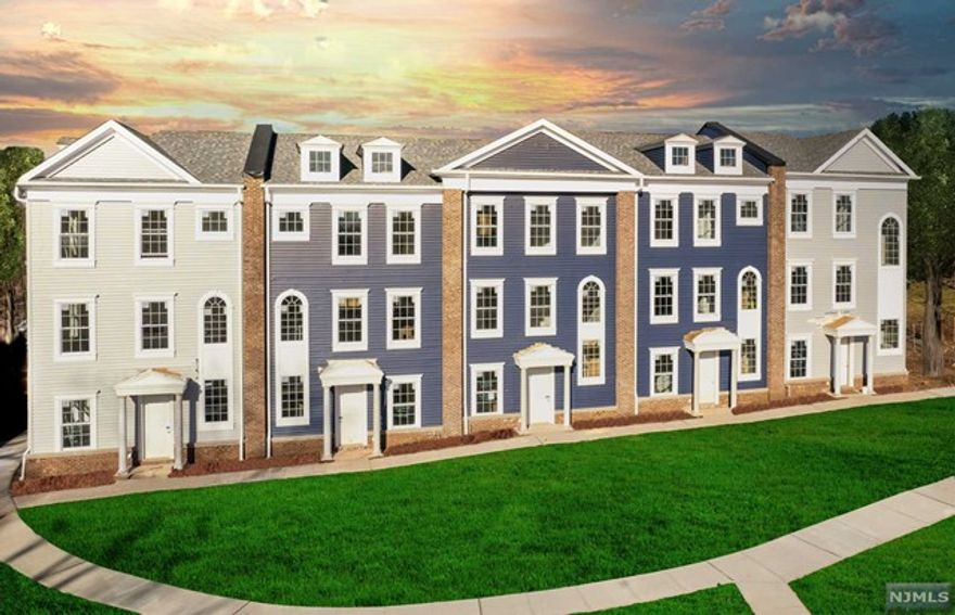 Sales office open Mon, Th, Fr, Sat and Sun. For apptm call 201-431-5025/ parksidesalesnj@gmail.com. New Construction, a community of 78 Townhomes.Florida model; This open floor plan features a large kitchen/dining room, open to an outdoor deck to the rear of the home, and a large family room, all on the second floor with 10' high ceilings. A gourmet kitchen option is available. This home includes front and rear first floor entrances, nine foot first floor ceilings, two closets, a powder room and a recreation/flex room. An optional first floor office with full bath is available for this home. The third floor includes nine foot ceilings, three bedrooms including a master suite with dual walk-in closets. Also located on the third floor is the laundry room, two full baths and linen closet. All homes are twenty-four feet wide. Teaneck boasts a diverse population, great shopping, numerous parks and playgrounds, with easy access to New York City.