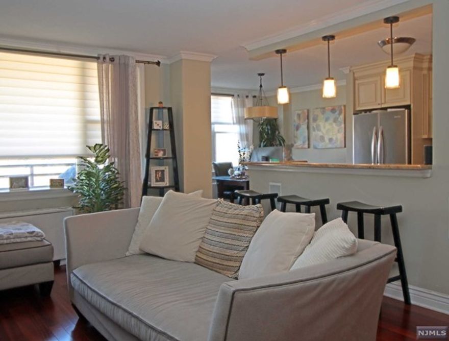 RENOVATED LARGE ONE BEDROOM! (1058 INTERIOR S.F.) Custom Closets, floors, bath and kitchen! Just north of the GWB on a cul-de-sac away tucked away from most other downtown Fort Lee co-ops but only one stop away from Manhattan., 'Northbridge Park is Fort Lee's Best-Kept Secret' NO MORE! This building is HOT! Building amenities include an outdoor pool; a health club that costs less than $15/person/month; two tennis courts; a half basketball court; an indoor playroom and outside playground! Don't hesitate: See it for yourself! NO ASSESSMENTS!!!!. Ask for Associated Documents for building application and fees. There's more to Jersey than the Turnpike and lower gasoline prices! ALL THIS AND YOUR OWN 104 SF BALCONY! AND WITH THE ADJACENT PARK, ITS HARD TO BELIEVE YOU'RE SO CLOSE TO NYC! Covered Parking between $75-85 per month is available. Maintenance is approximately 37% tax-deductible! Contact us for an appointment right away!