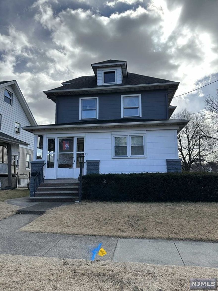 First floor of a two family home. Newer Kitchen and Bathroom. Large living room and large bedroom plus den/office.