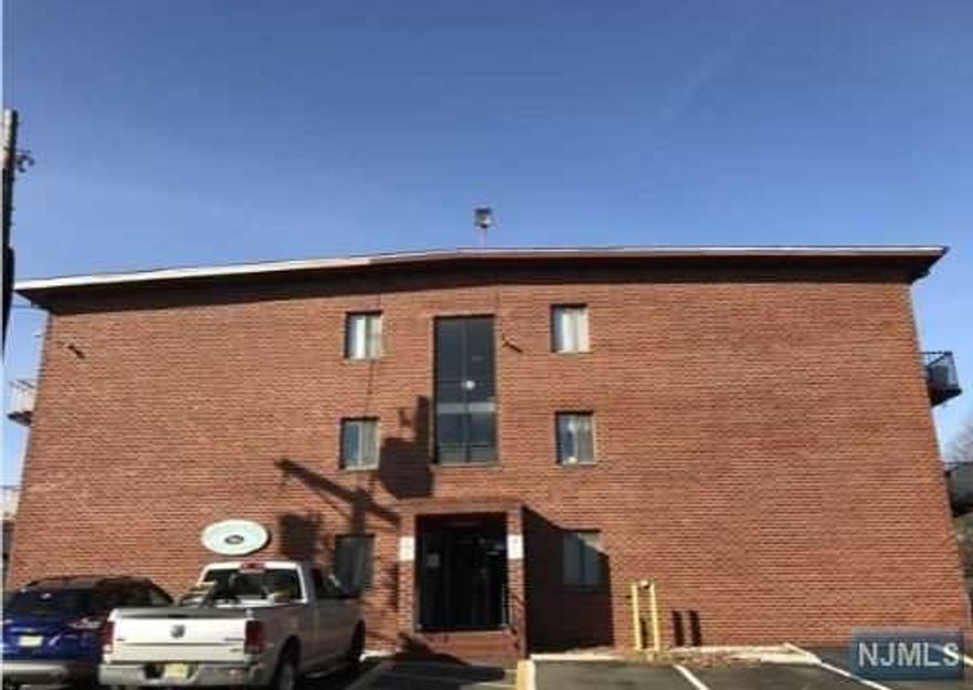 1 Bedroom Condo on ground level with Living Room, Dinning Room, Kitchen and 1 Full bath. Laundry in building with coin operated machines. Maintenance Fee includes:Cooking gas, water, hot water, garbage disposal, recyclable disposal, sanitary sewage, snow removal, parking lot and corridor maintenance (vaccuum cleaning), and heat is all inclusive in the monthly. 1 assigned parking spot. New kitchen appliances, recently renovated kitchen cabinets and updated bathroom.20 - 25 minute car ride to New York City. close to PATH trains. Bus stop (Rte#40) to PATH station in front of bldg. with good frequency during morning & evening rush hours. Free 6 hr (9AM to 3PM) Pre-K school 1 block away (Kidz academy).After school and day care facilities available in close distance. Close to schools.Huge public park adjacent to building with kids play areas, splash pad, tennis courts, baseball field, basketball, volleyball courts.