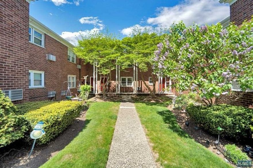 Great location, move in ready sunny, bright and spacious one bedroom unit at 1st floor residence deep into courtyard location. Large bedroom, well maintained kitchen, ample closet, and maintenance fee includes heating, cold/hot water and parking. A few steps to NYC transportation, On-site laundry at basement. One car parking space allowed.