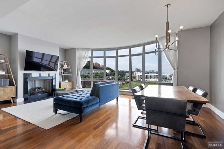 *2022 proposed property taxes are expected to be 40% less than 2021. Owner can share written details with prospective buyers. The Watermark on NJ's fabulous Gold Coast! Pristine 2 BR 2 Bth unit offers Luxury living at its finest with spectacular Hudson River and NYC views. Open floor plan with gleaming hardwoods throughout, fresh paint, granite counters and stainless steel appliances make this home move-in ready!! This premier residence has the finest of amenities including 24/7 concierge, indoor and outdoor pools, health club, sauna, children's play areas, golf simulator, well appointed community room and more. NYC commuting is a breeze with private shuttle to Weehawken Ferry Terminal. The Watermark on the Hudson is truly world class in luxury and service.