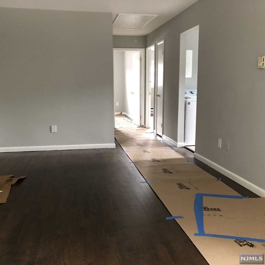 Large three Bedroom side-By-side Apartment with off street parking. All new appliances, including new washer / Dryer in Kitchen. Just renovated to include new flooring thru out, new tile, vanity, lighting and shower head in bathroom. Due at signing of Lease: First month's Rent, 11/2 months sec. deposit, 1 month's Broker's Fee.