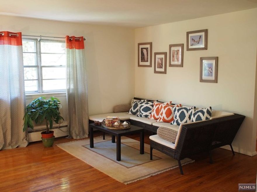 Beautiful two bedroom apartment. Heat/ hot water/ cooking gas included. Hardwood floors throughout. Eat in kitchen with dishwasher plenty of counter top space and cabinet space. Full dining room. Large living room with entry closet. Beautiful new modern bathroom. Linen closet in back hallway, assigned parking space. No pets. Interview and credit check req. Tenant fees inc: Realtor Fee (1 month rent), Township Certs ($125) pics from previous tenant