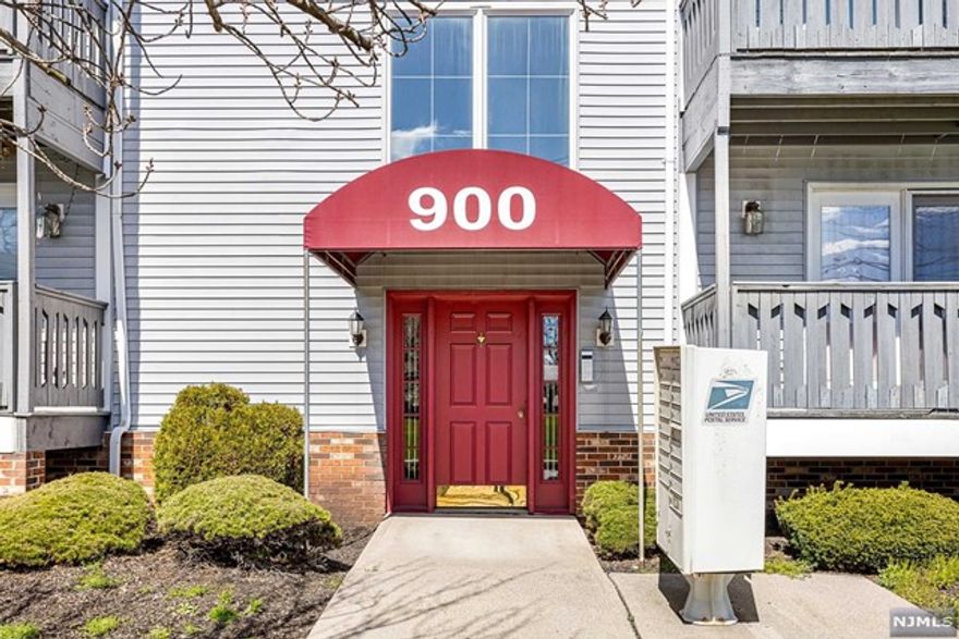 Spacious and well maintained unit in elevator building. Special features include but not limited to are open layout combining living room, dining room and kitchen, ample closets, laundry in unit and central air. Master bedroom is king size and features a walk in closet and master bath. Get a breath of fresh air on the large balcony off living room. Deeded with unit is a one car attached garage and one outside parking spot and large private storage room. Pride of ownership shows throughout. Conveniently located near transportation to NYC and major highways. A must see.