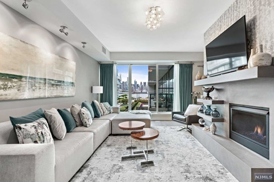 THE CHEN AGENCY (phone 201-346-8888) presents Residence 414 at The Avenue Collection 1200. The opportunity of a lifetime has arrived to purchase this completely furnished and accessorized 3-Bedroom home with 2227-sf plus a 211-sf glass walled terrace. Every inch of this masterpiece showplace has been expertly designed and crafted with the most exquisite materials, hardware and lighting. In addition, the hand selected furniture, finished in the most luscious textiles, are included in this true turn-key residence. A massive kitchen peninsula, gas fireplace, wine bar, sanctuary primary bath with window, vast custom closets, these are just a few of the notable details. All this with New York & Hudson River views plus the exquisite atmosphere and amenities of the 1200 Building. Contact NELSON CHEN at 201-886-8000 or Nelson@ChenAgency.com