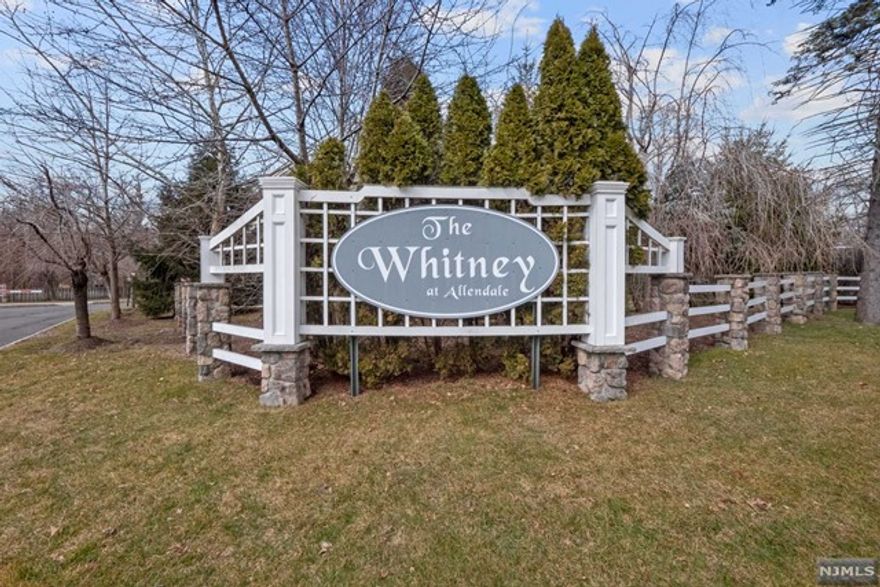 Welcome to The Whitney in the much sought after town of Allendale! Experience all the comforts of a single family home with the ease of condo living. The first floor of this bright and beautifully maintained townhome boasts hardwood floors with an open concept design. Living room, dining room, kitchen w/quartz countertops, family room w/gas fireplace, powder room and sliding glass doors patio complete this floor. The second level offers the primary bedroom/bath, two generously sized bedrooms, full bath and laundry room. Closets galore throughout the home with ample storage space both in the basement and pull down attic. It is also important to note that this unit is one of the few that have a full finished basement which is fully set up with surround sound. In addition to all these conveniences, the community amenities include a pool, playground, and club house. Close to shops, top rated schools and transportation. You will love living here! Call Brenda Richards 917-699-9976.