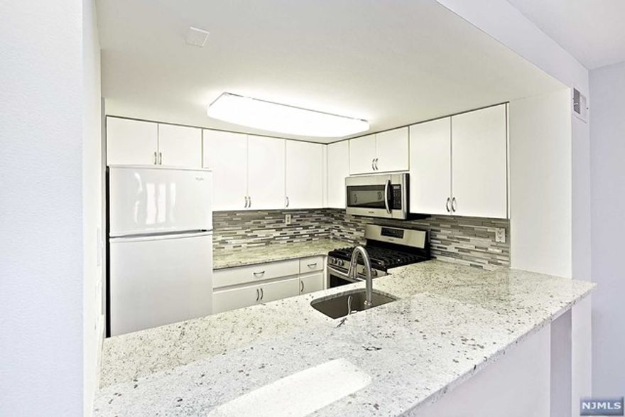 **THOMAS MCCARTHY 201-206-8144 & The Chen Agency** present: Welcome to Independence Harbor! This upgraded, sunny, spacious studio boasts wonderful South East Views of the NYC Skyline. This apartment features beautiful Hardwood flooring throughout, Renovated Kitchen & Bathroom, organized Walk-In Closet, and Gas Central Heating and Cooling. Additional storage can be found in the separate coat closet and private In-Unit Laundry room. DUE AT LEASE SIGNING: 1st month rent, 1.5-month security, 1-month broker fee, $500 move-in fee to the building. There is also a $500 refundable moving day damage deposit to the building. No smoking inside apartment. Call or text Tom McCarthy 201-206-8144 for all showings.