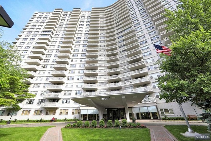 Welcome to Fort Lee's most sought after condo building, Mediterranean South. This east facing, bright and airy 2BRM/2BATH with total of 1,090 sqft featuring an extra large primary bedroom suite with on suite bath and plenty of closet spaces. Spacious guest bedroom with full bath across the hallway. Open floor Living/Dining room with floor to ceiling window. Terrace large enough to build your own summer oasis. Expansive amenities include 24/7 Concierge, on site maintenance, gym, community room, play room, outdoor pool playground & athletic courts. Located in the heart of the town, this walkable community offers a wide variety of shops and restaurants, cafes and eateries, cinema and recreational facilities. Parks, library and community center nearby with tons of recreational activities for kids and adults. Top rated schools. Free shuttle for Columbia employees across the street. NYC bound transportation next door. Shuttle to Waterway Ferry. Easy access to GW Bridge and NJ highways.