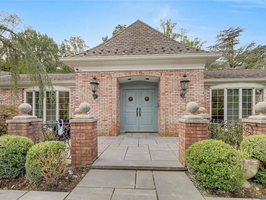 A PREMIER LOCATION! A SPRAWLING CUSTOM BRICK RANCH ESTATE PRIVATELY SET HIGH ON ONE OF THE MOST SOUGHT AFTER DESIRABLE STREET IN ALPINE. A VERY CLASSIC, SPECTACULAR TRANQUIL PARK-LIKE 2-ACRES WITH PROFESSIONALLY MAINTAINED LANDSCAPING. ENTERTAIN PRIVATELY IN YOUR BACKYARD WITH A TENNIS COURT, BASKETBALL COURT, IN-GROUND HEATED POOL, BBQ PATIO AND A PUTTING GREEN. A WONDERFUL OPPORTUNITY TO ENJOY ALL OF THE AMENITIES, A COUNTRY-CLUB LIFESTYLE, ALPINE'S AWARD WINNING SCHOOL, CLOSE TO SHOPPING, CLOSE PROXIMITY TO NEW YORK CITY! DON'T MISS THIS GREAT OPPORTUNITY!