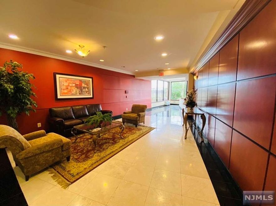 LARGE BRIGHT UPDATED UNIT W/ HIGH CEILINGS, 1 BEDROOM W/ WALK-IN CLOSET, 1 BATHROOM, KITCHEN W/EAT-IN COUNTERTOP, STAINLESS STEEL APPLIANCES AND HARDWOOD FLOORS THROUGHOUT THE LIVING ROOM AREA, BALCONY W/GREAT VIEWS OF THE HUDSON RIVER AND NYC SKYLINE. LAUNDRY AND EXERCISE ROOM IN THE BLDG. PETS OK- NO PET FEE. INCLUDES: 1 PARKING SPOT. 1 STORAGE LOCKER. NJ-TRANSIT BUS STOPS AT THE FRONT OF THE BLDG. CLOSE TO EDGEWATER FERRY. CLOSE PROXIMITY TO EDGEWATER TOWNE CENTER. REQUIREMENTS: *CREDIT CHECK- $100; *APPLICATION FEE- $50; *REFUNDABLE MOVE-IN FEE- $350; *1ST MONTH'S RENT; *SECURITY DEPOSIT- 1.5 MONTHS; *BROKER FEE- 1 MONTH'S RENT.