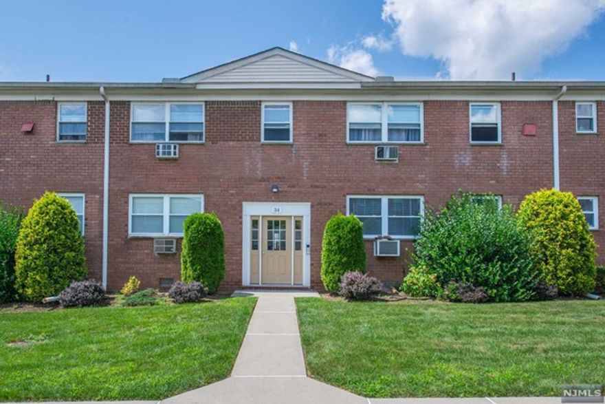 Welcome to this fully furnished 1 bedroom in Valley Terrace. This 1 bedroom unit overlooks the courtyard and is a short walk to NYC transportation , Trader Joes and multiple other stores and restaurants. Spacious and well-lit condo with large windows and walk in closet. Open floor plan. Enjoy the pool which is included in the maintenance as well as heat. Owner pays electric only. Laundry rooms on site