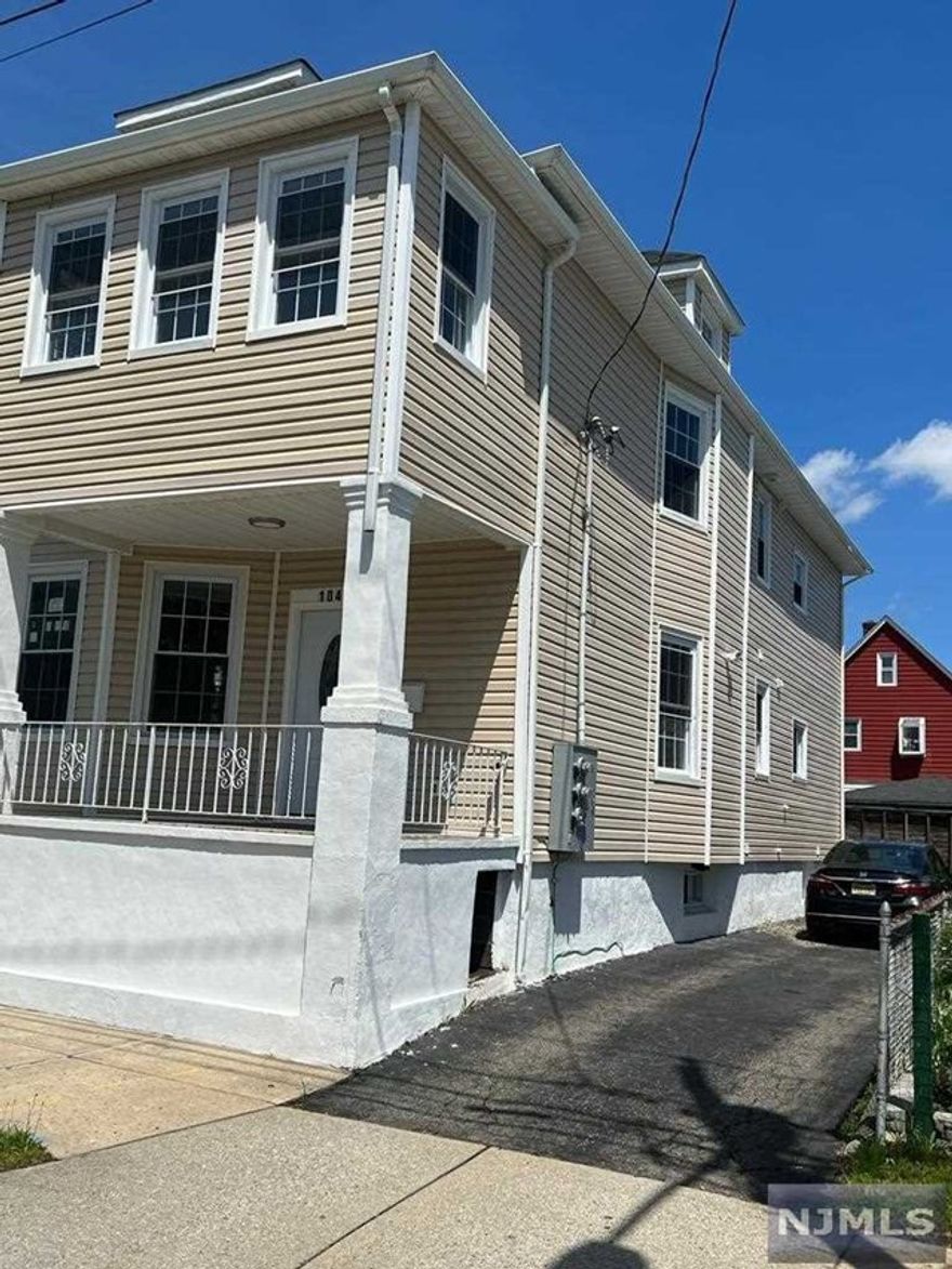 Completely renovated 1st fl. attached to basement. 1st fl 3 bedrooms, living room, dining room, kitchen, full bath. Basement 3 Rooms with full bath, laundry room. Central AC & heat, Shared use of yard, use of driveway.