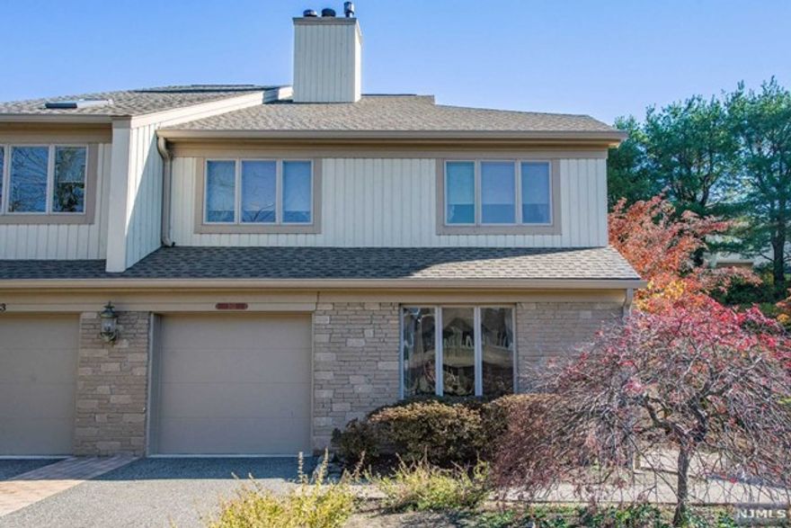 Welcome to the sought-after Ramapo Ridge complex in Mahwah, Bergen County NJ. The Clubhouse offers something for everyone, resort living with Tennis, Basketball, Pickleball, a Kiddy pool, an Adult pool, a playground, a Gym, a Kitchen, a Rec space, and plenty of activities. This Townhouse features bright three-bedroom, two-and-a-half bathrooms. Spacious living space, 2 fireplaces, one in the Livingroom and another in the primary bedroom, sliding door off of the dining room leads to outdoor space for having your morning coffee and evening BBQ, and an attached one-car garage. Great schools and close to Rt 17. Make your appointment today. For info and pics on the amenities go to www.therrra.org