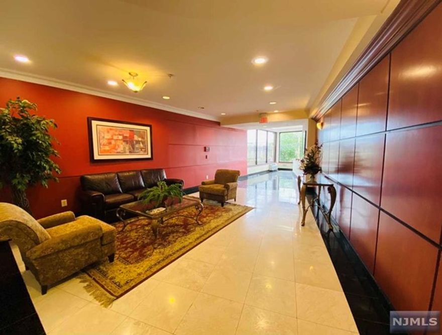 LARGE BRIGHT NEWLY RENOVATED UNIT W/ HIGH CEILINGS, 1 BEDROOM W/ WALK-IN CLOSET, 1 BATHROOM, KITCHEN W/EAT-IN COUNTERTOP, STAINLESS STEEL APPLIANCES AND HARDWOOD FLOORS THROUGHOUT THE LIVING ROOM AREA, BALCONY W/GREAT VIEWS OF THE HUDSON RIVER AND NYC SKYLINE. LAUNDRY AND EXERCISE ROOM IN THE BLDG. PETS OK- NO PET FEE. INCLUDES: 1 PARKING SPOT. 1 STORAGE LOCKER. NJ-TRANSIT BUS STOPS AT THE FRONT OF THE BLDG. CLOSE TO EDGEWATER FERRY. CLOSE PROXIMITY TO EDGEWATER TOWNE CENTER. REQUIREMENTS: *CREDIT CHECK- $100; *APPLICATION FEE- $50; *REFUNDABLE MOVE-IN FEE- $350; *1ST MONTH'S RENT; *SECURITY DEPOSIT- 1.5 MONTHS; *BROKER FEE- 1 MONTH'S RENT.