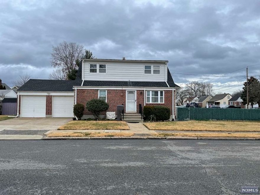 This freshly painted and fully updated house is located near the center of town, close to shopping center and transportation to NYC. The first floor offers an inviting bright living room, a large formal dining room, an eatin kitchen, a bedroom and a full bathroom. The second floor boasts 2 large bedrooms, a full bathroom and a nook or office area. Other amenities include a finished basement with laundry, fence in yard and plenty of parking. Only one garage is included in the rent. Call in today, move in tomorrow. No dogs, no cats, no smokking.