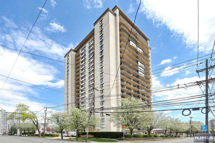 Spacious 2 bedroom and 2 full bath home with a large terrace in a fabulous luxury building in fort lee- Welcome to the HAMPSHIRE HOUSE - Approx 1383 sq ft of living space- Unit has been immaculately maintained- Updated kitchen- granite counters Gaggenau stove and hood-SS side by side refrigerator- Perfect for entertaining- Full dining area- Plenty of natural light throughout the apt -Primary bedroom suite with full bath plus second bedroom with full bath- Excellent flow-Parquet floors- Plenty of closet space-Prime Fort Lee location- 24 hour doorman-Laundry on the floor- Close to schools, shopping,library, and transportation to NY in front of the bldg -Exposure is East, South and West -All utilities,re tax,parking,cable,gym and pool all included in the monthly- All offers need last 2 yrs of tax returns, full credit ck with score and proof of income and assets- 3:1 ITD Ratio for owner occupant and 4:1 for investor- WELCOME HOME