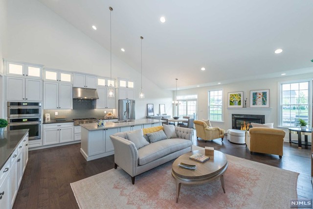 The Reserve at Franklin Lakes. Welcome to luxury with amazing surroundings and beautiful views. The model of This unit is Newton. Upon entering the foyer offers views of the beautiful staircase well-appointed formal dining room. The amazing open concept kitchen offers a center island overlooking the expanded Greenhouse breakfast area and Great Room which leads to an expansive deck with an outdoor kitchen that offers amazing views. 2 car garage leads you to the laundry/mudroom hall to the powder room Still, on the first floor, you have a master bedroom suite with tray ceilings with a bright bath with a double sink vanity, a large shower with a seat, and a walk-in closet. The spacious second floor offers an office, a large open loft overlooking the great room, and two good-sized bedrooms with a Jack & Jill bath. The lower level is finished with high ceilings and a powder room. Reverse osmosis drinking water system and water softener included. Home was purchased 2019,never lived in.