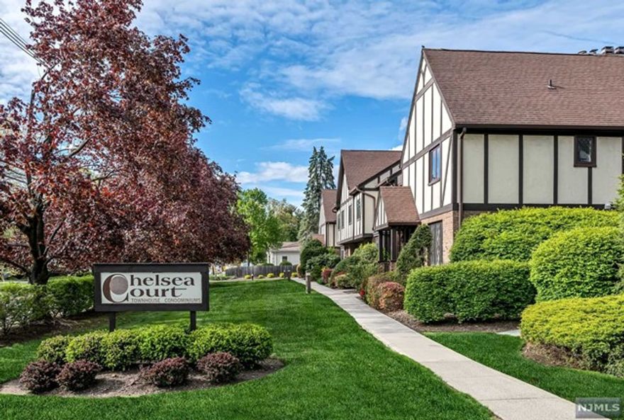 Bright, clean & spacious 3 br, 2.5 bth townhome (approx. 2500 sf) w/ 2 dedicated parking spaces & plenty of guest parking. First floor offers large living room w/ fireplace and sliding glass doors to private back patio, formal dining room, eat-in kitchen & powder room. Second floor offers primary bedroom suite w/ large lux bath, plus two additional bedrooms, hallway full bath & convenient 2nd fl laundry. The lower level is fully finished w/ large storage room. Hardwood throughout 1st and 2nd flr. Conveniently located close to shops and train station or bus to NYC. Excellent schools!