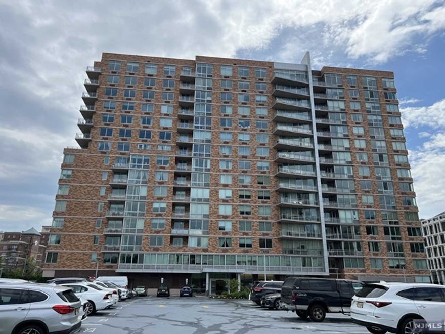 LOCATION! LOCATION! LOCATION! It is located at the center of Edgewater; it is a walkable distance to the NYC Transportation, restaurants, shops, parks & more. It is one of the luxury high-rise buildings on New Jersey's Gold Coast which offers an indoor pool, fitness center, 24 hour concierge, newly renovated lobby, common area, roof top lounge & a BBG with panoramic view of NYC and Hudson River. It is a luxury condo life style 2 BED, 2 BATH, hardwood floors throughout the unit. Parking Space#26