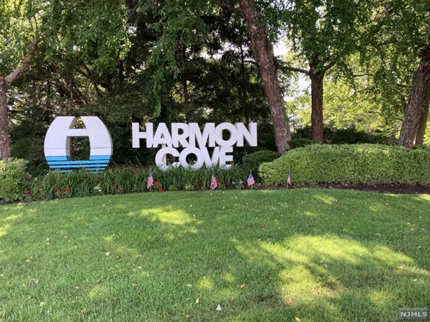 Picture perfect unit at Harmon Cove IV that is attractively priced to sell. Low taxes and Maintenance are a PLUS! This is a 3 bedroom 2.5 bath triplex is spacious sunny and open with sunset and partial river view. Recent upgrades include laminate floors on the first level, newer heating & air conditioning washer & dryer, stainless steel appliances in kitchen. There is a separate storage unit & 2 covered parking spaces. Enjoy living in this gated community with 24 hour security, pool & walking paths. Easy NYC commute with transportation to trains & bus. Just pack your bags and move right in!!! Please note that the flood insurance is included in the maintance fee.