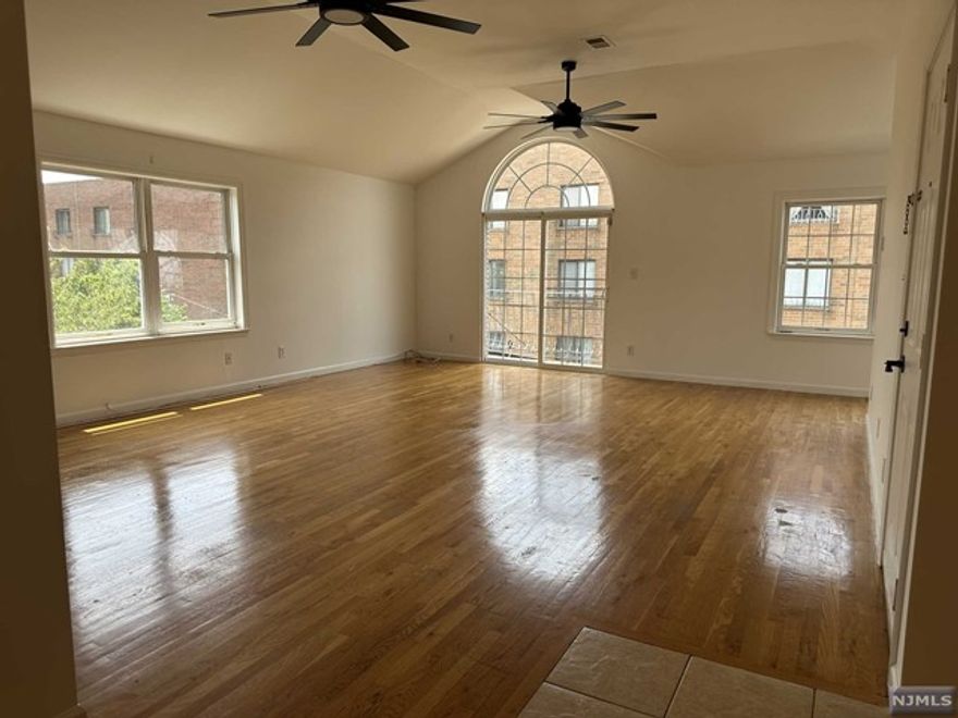 Absolutely Beautiful 3Bedrooms 2Baths Condo in Desirable North Bergen, Spacious, Wood Floors, Open Floor Plan, Lots of Natural Lighting, Cathedral Style Ceiling Remodeled Kitchen with Granite Countertops and Stainless Steel Appliances, Master Bedroom with Large WIC Closet & its Own Bath, Washer/dryer in unit, Central AC/Heating , Balcony. Newer Property Built in 2005. 1 Block Away From Kennedy Blvd, Easy Commute to New York City...About 5 mins to Lincoln Tunnel, Easy Access to All Major Highways. Surrounded by an Extensive Transportation, Businesses, Restaurants, Shopping, etc. A unique urban experience. A must See.