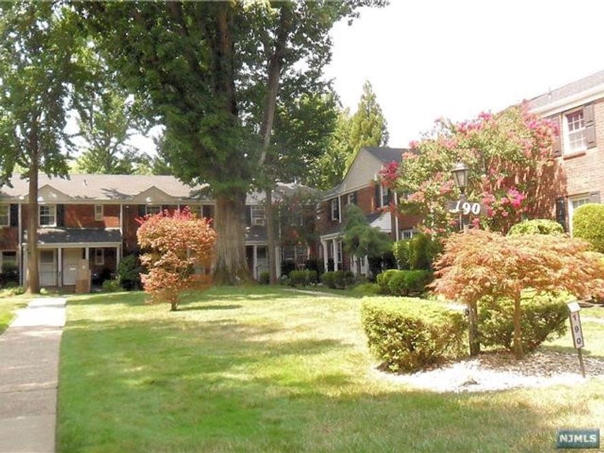 Large, 2 Bedroom Apartment, beautiful, parklike setting. Near all transport, houses of worship, shopping and schools. No pets. Rent includes: CW, Heat, HW, & 1 Garage Parking Space. Inquire with listing realtor for appointments and Co-op application process. Owner, Gerard Rossi, has active NJ Real Estate License