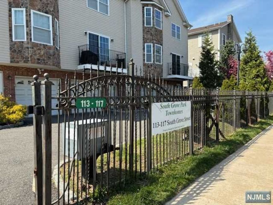 Welcome to your Urban Oasis! Nestled in the heart of East Orange, this charming three-story condo townhome, with a low HOA fee, offers a harmonious blend of modern living and urban convenience. The open concept living area greets you with abundant natural light and access to your private balcony. The well-appointed kitchen features ample counter space, and a breakfast bar, perfect for morning coffee or casual meals. There are three generously sized bedrooms and the highlight is the primary suite with a large ensuite bathroom, complete with double sinks, a separate shower stall and bathtub; the walk-in closet provides the opportunity to design and organize a layout that works for you. Guest parking is located at the rear of the complex. Unlock value and explore the endless possibilities by adding your personal touch as you complete updates to the home!