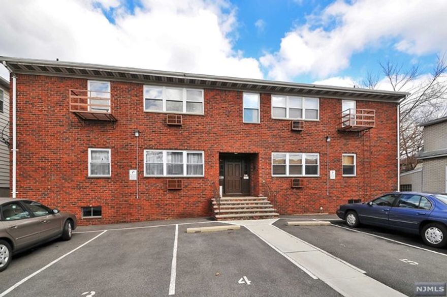 Charming. Spacious 1 bedroom, 1 bath apt in the heart of Cliffside Park, situated on a very quiet residential street, steps to town, restaurants, shopping, groceries, NJ bus transit to NYC. Freshly Painted & Cleaned, Wood floors throughout, Mint condition. Coin Laundry in basement. 1 outdoor Parking space included, Heat & Hot Water included in rent. Tenant pays electric, cable, internet, phones. No pets, no smoking. Tenant pays 1 month brokerage fee. NTN credit/background report, proof of income & references required.No pets. Non-Smoking Building.