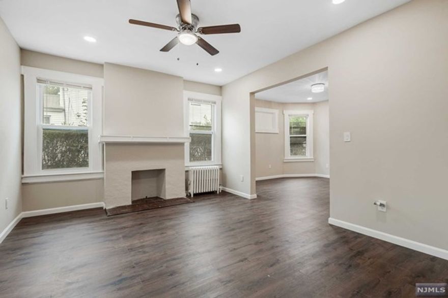 Available immediately! This spacious 3 bedroom apartment is located on the first floor in Newark's Weequahic section. The apartment has been recently renovated and features new floors, granite countertops, stainless steel appliances and fresh paint. There is also one parking space included in the rent. No pets. Credit/ background check and proof of income is required. 1.5 month security+ 1st month+ broker fee of one month is also required to move in. This is a great opportunity to rent a spacious and renovated apartment in a convenient location. Please contact us today to schedule a viewing!