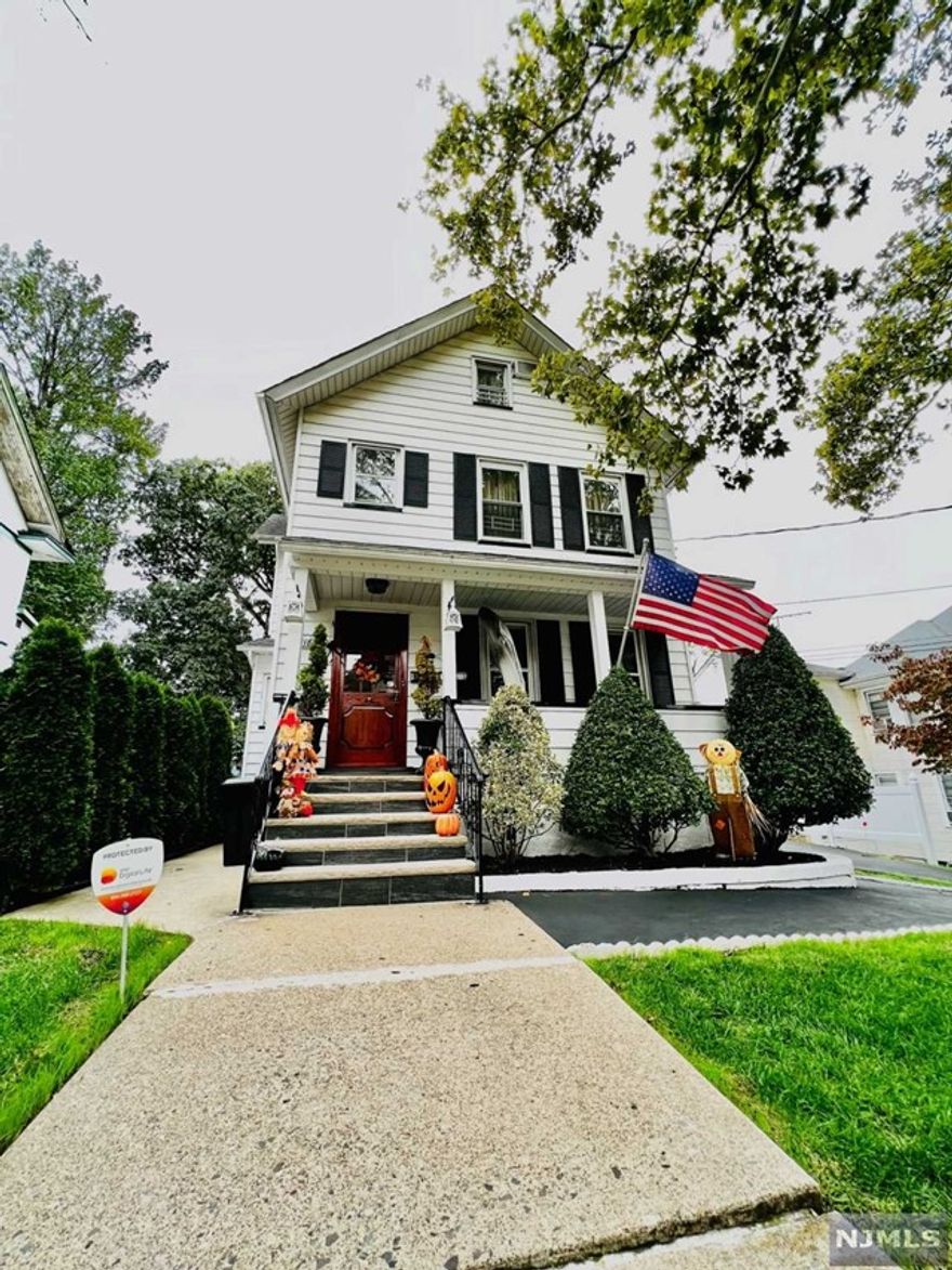 This beautiful, well maintained and upgraded second floor two bedroom apartment located in a quiet street in a wonderful neighborhood, features granite tops, white kitchen cabinets, peninsula and bar seating! The open layout kitchen/dining /living room is a must see!! .Two spacious separate bedrooms plus a finished attic can be used for office space, music room, playroom. Options are endless! Laundry on site. Two car parking. NYC bus stop is half a block away, 15 minutes walk to NYC bus station. No smoking, no dogs. 1 Cat OK. Don't miss it!!