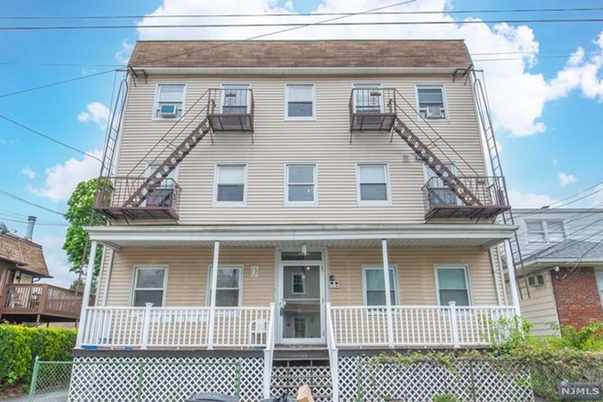 Calling all Investors! Unique 6 Unit Apartment Building located on a quiet residential street has been meticulously maintained and is ready to generate wealth & build your real estate portfolio! Recent upgrades within the past 3 years include: New roof, new boiler & new hot water heater. Unit 1 has been newly renovated (2023) and freshly painted for the next occupant! It has a nice bonus room with sliders leading to Deck. Unit 2, 3, 4 and 5 are all occupied with tenants. Basement has workshop, utility room & sump pump. Private fenced-in backyard. 2 Car Driveway. This rare find is only 20 mins from NYC and also conveniently located near shops, restaurants, schools, parks, houses of worship & highways!