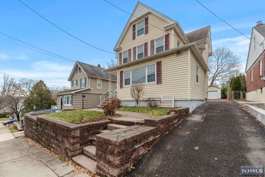 Welcome Home! This charming 3 Bedroom 1 Full Bath is a commuter's dream in Maywood NJ. Walking distance to express NYC transportation and local downtown shopping. Near major highways such as Route 4, 17 & 80. Kitchen has updated appliances including dishwasher & Quartz countertops. Recess lighting throughout the home & beautiful hardwood floors. Renovated bathroom & spacious bedrooms. Washer/Dryer in basement. 1 driveway spot given to tenant. Book your showing today!