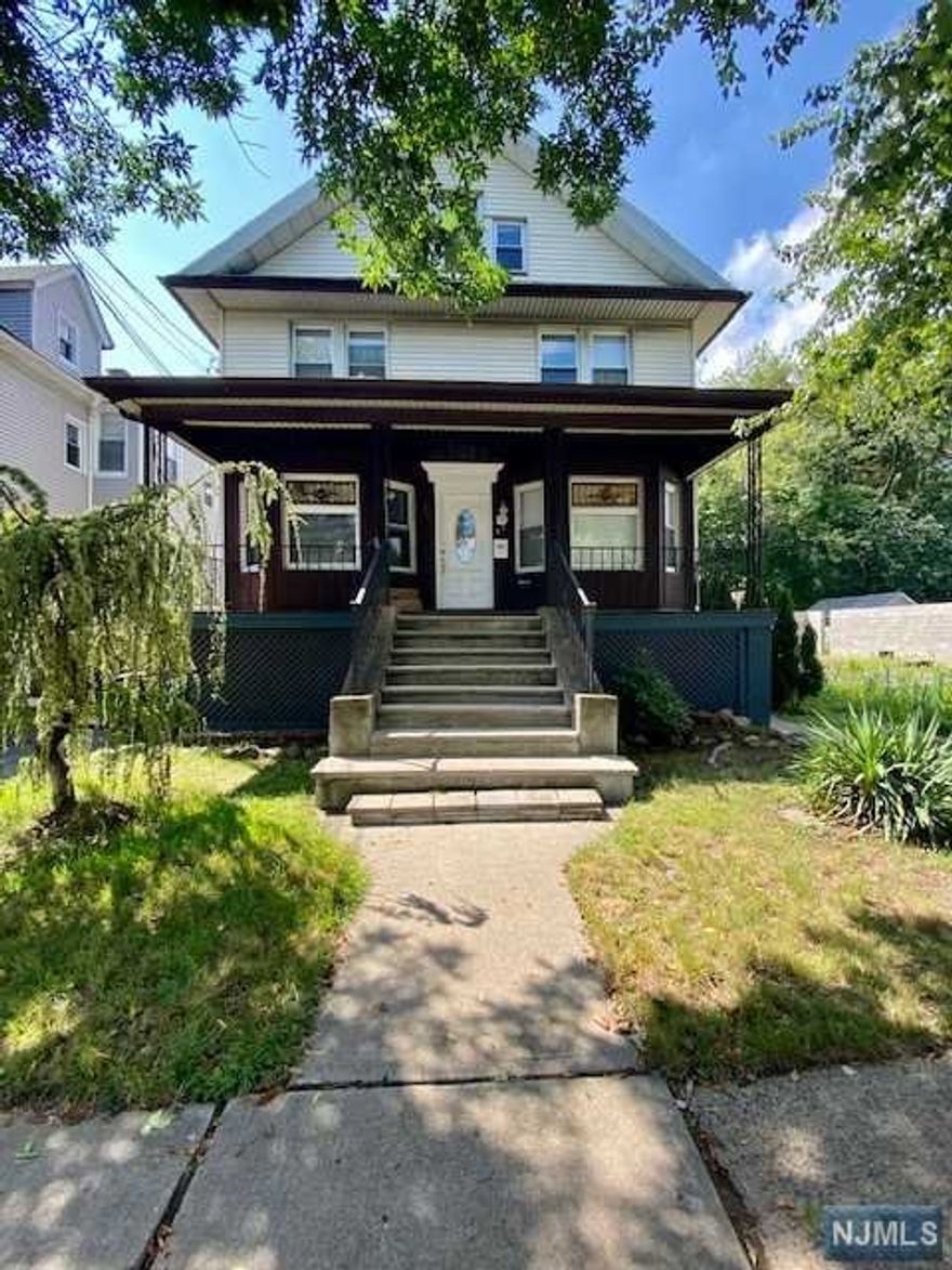 Bright first floor apartment, fully renovated! three bedrooms, living dining room, open concept kitchen with stainless steel appliances, slide door to a deck. Laundry in basement and designated area for storage. One car garage and driveway for 2- 3 cars. Central air.